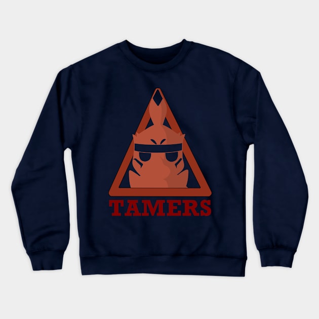 Hawkmon Tamers Crewneck Sweatshirt by MEArtworks